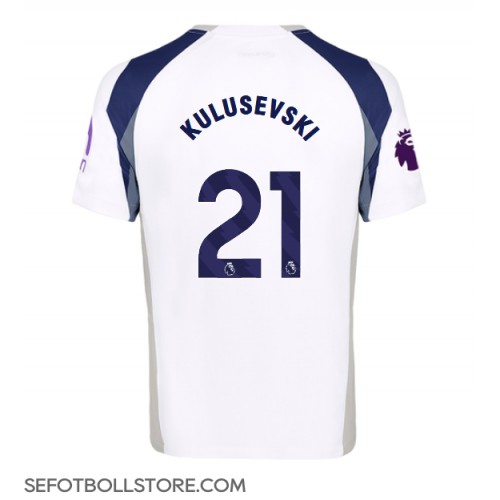 Tottenham Hotspur Dejan Kulusevski #21 Replika Hemmatröja 2025-26 Kortärmad